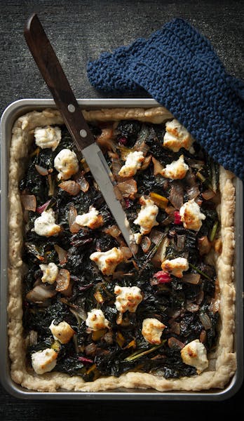 Rustic chard tart. Photo by Mette Nielsen * Special to the Star Tribune
