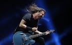 Foo Fighters performed the final US date at the Xcel Energy Center in front of a sold out audience.