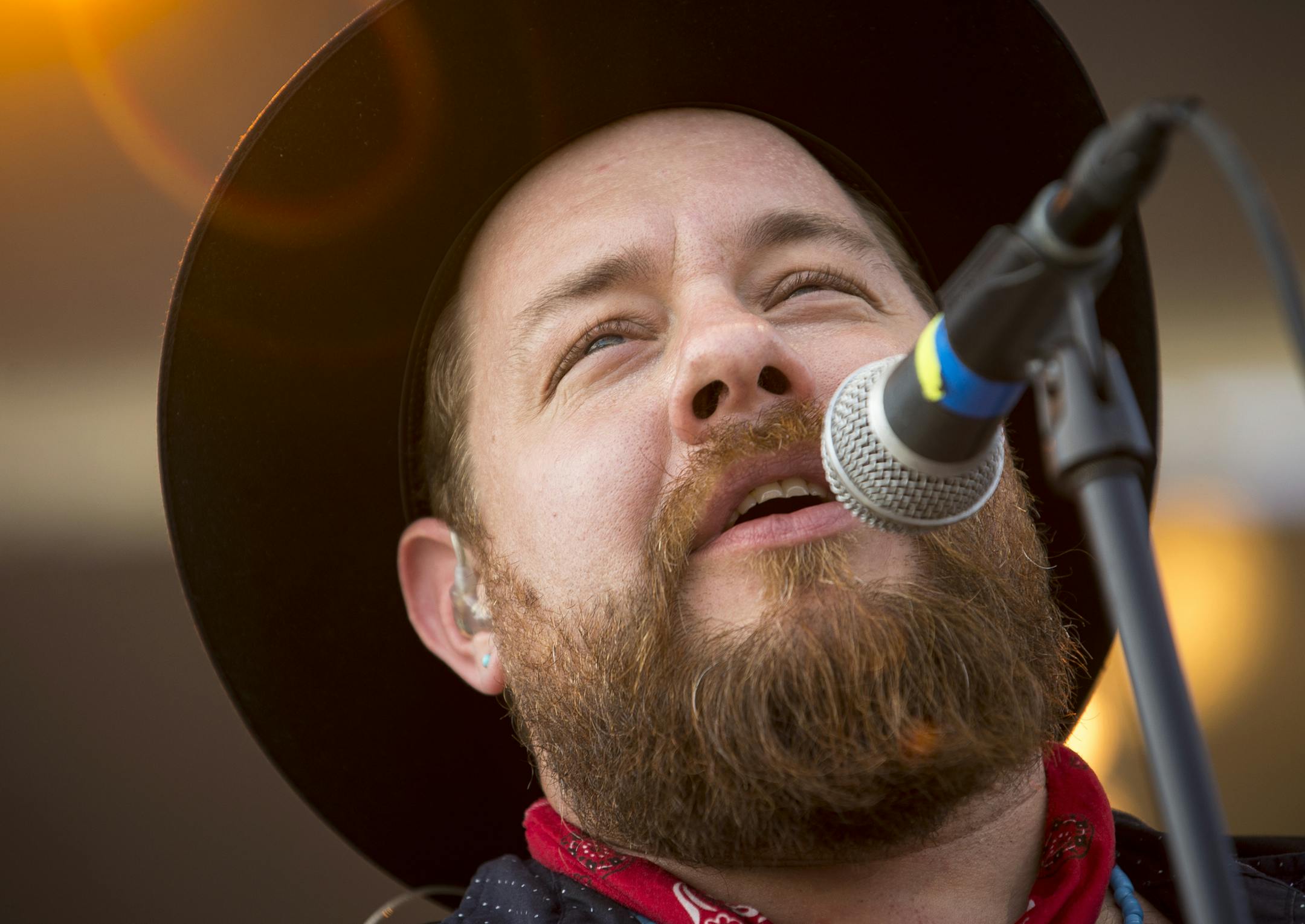 Nathaniel Rateliff performed with the Nigh Sweats Saturday at Rock the Garden. ] (AARON LAVINSKY/STAR TRIBUNE) aaron.lavinsky@startribune.com Rock The Garden was held at Boom Island Park on Saturday, June 18, 2016 in Minneapolis, Minn. Acts included Grrrl Prty, Nathaniel Rateliff & Night Sweats, Hippo Campus, Chance the Rapper and the Flaming Lips.