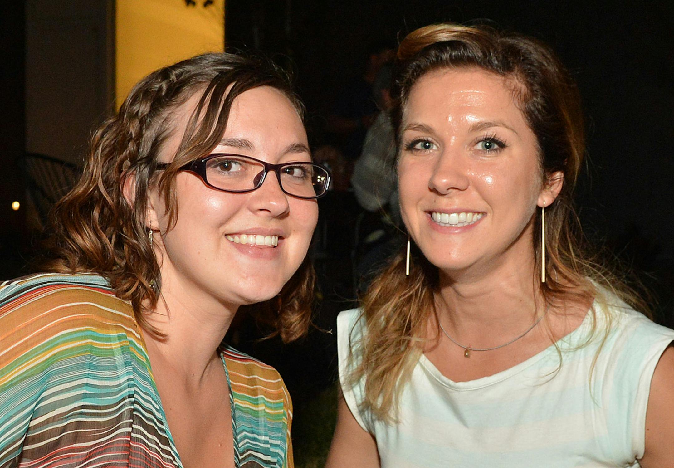 From left, Jillian Over and Anne McNulty.