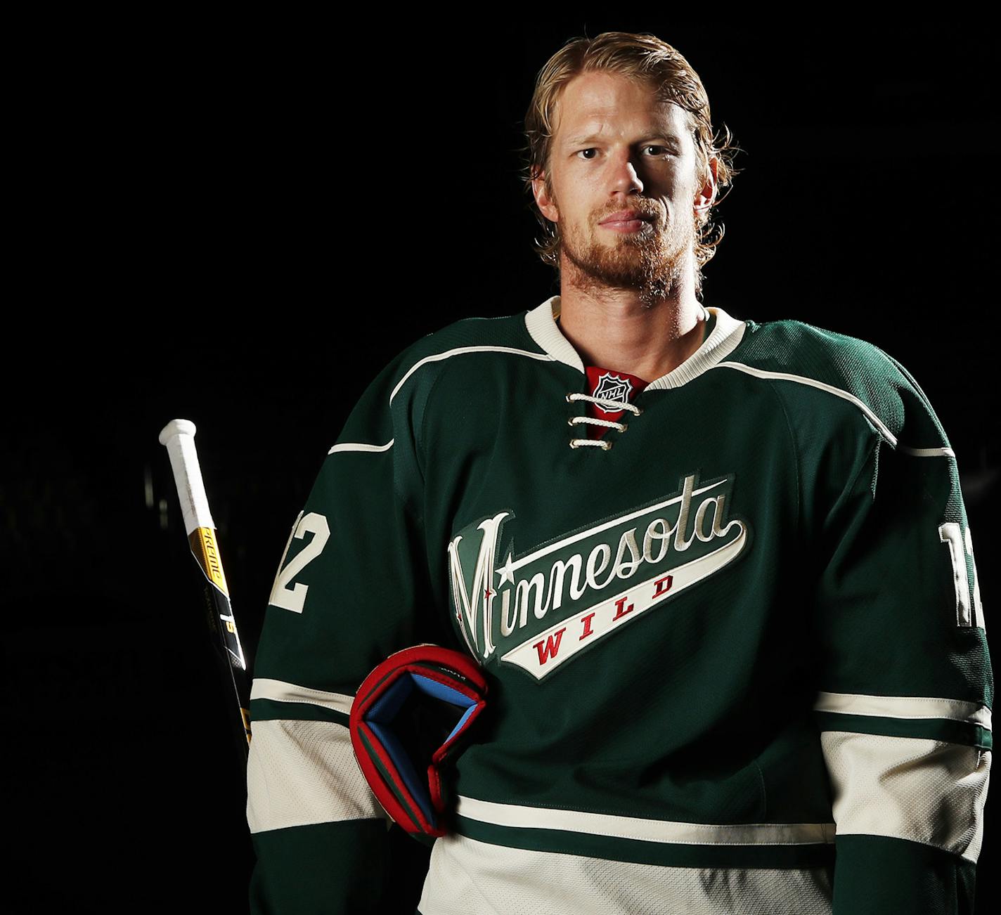 Minnesota Wild forward Eric Staal Wednesday September 22 ,2016 in St. Paul MN. ] Wild media day. Jerry Holt / jerry. Holt@Startribune.com