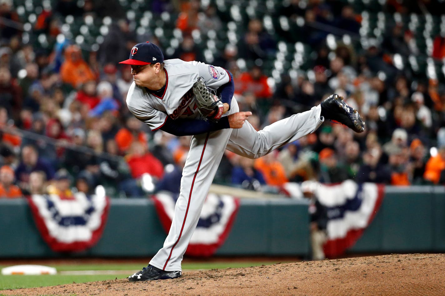 Minnesota Twins starting pitcher Kyle Gibson