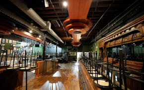 A rare look at an empty Turf Club, where ordering at the bar has gotten easier in recent years as fewer music fans are drinking alcohol.
