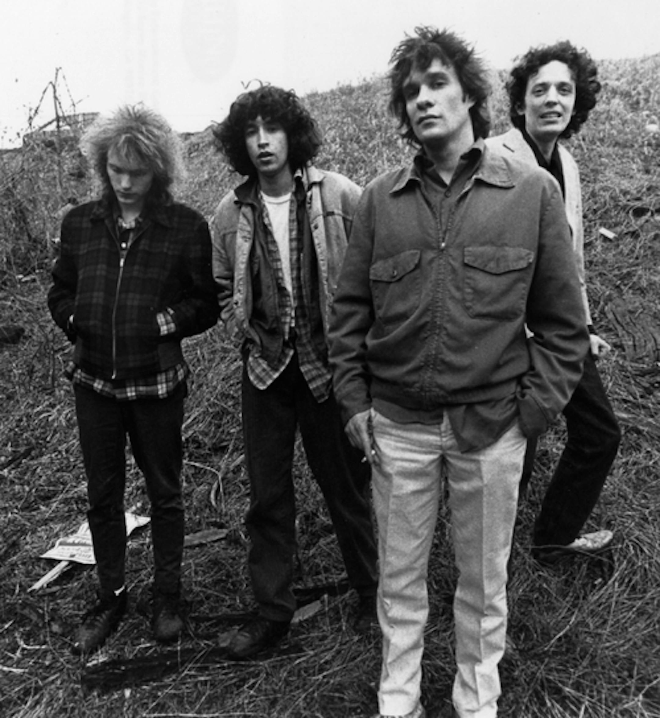 The Replacements circa 1987: Tommy Stinson, Chris Mars, Paul Westerberg, Slim Dunlap.