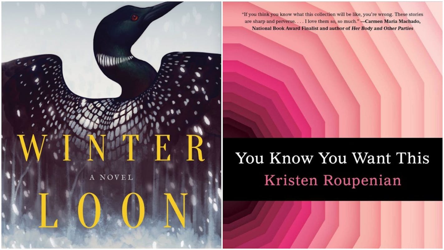 "Winter Loon" by Susan Bernhard (left) and "You Know You Want This" by Kristen Roupenian