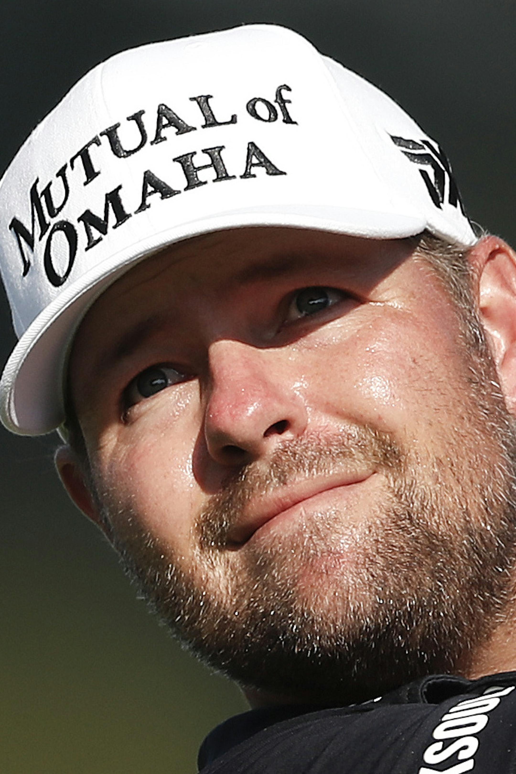 Ryan Moore hits from the 16th tee during the final round of play at the Tour Championship golf tournament at East Lake Golf Club, Sunday, Sept. 25, 2016, in Atlanta. (AP Photo/John Bazemore)