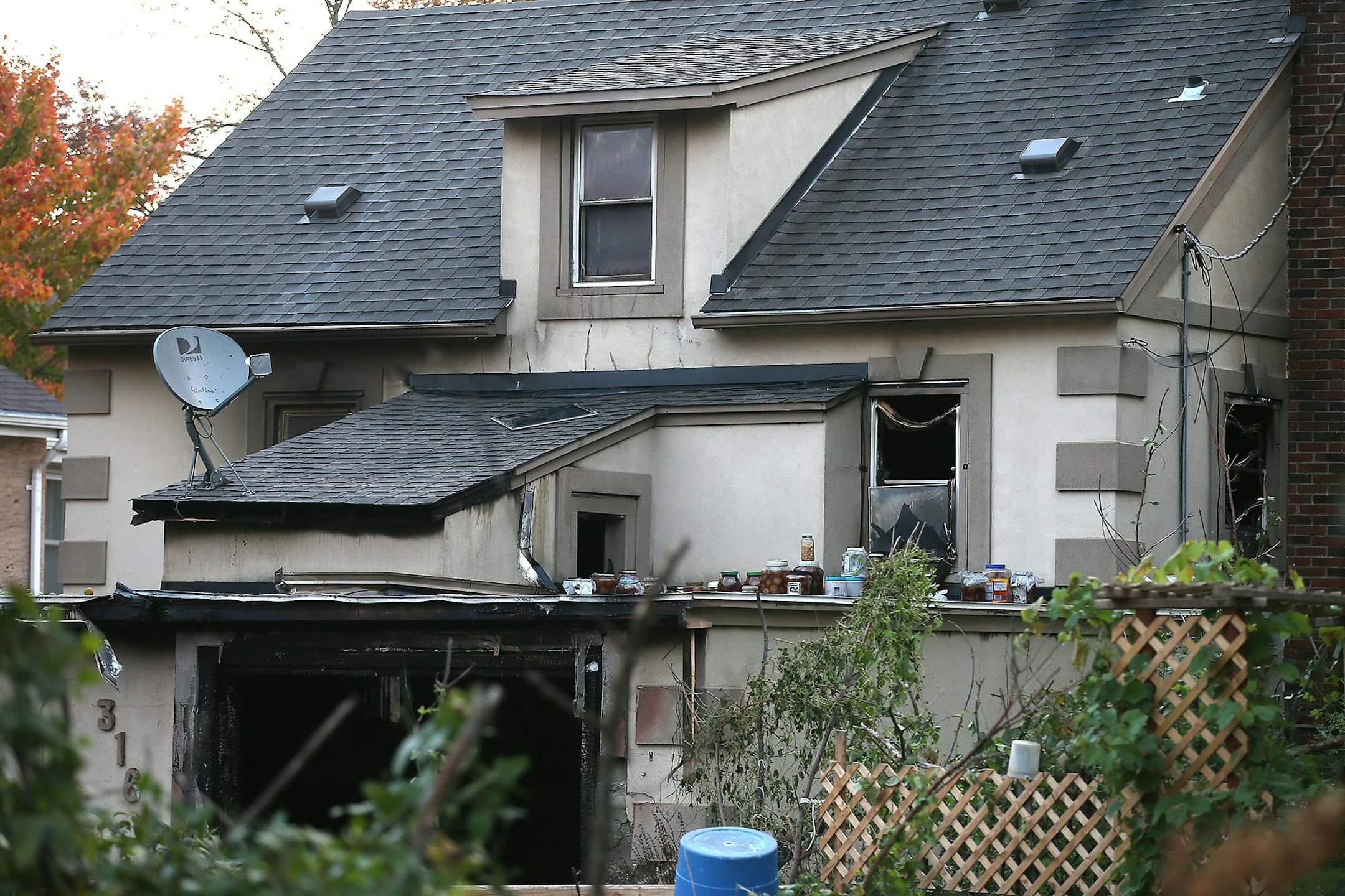Firefighters worked the scene of an overnight fire at 316 11th Avenue South, Wednesday, October 14, 2015 in South St. Paul, MN.