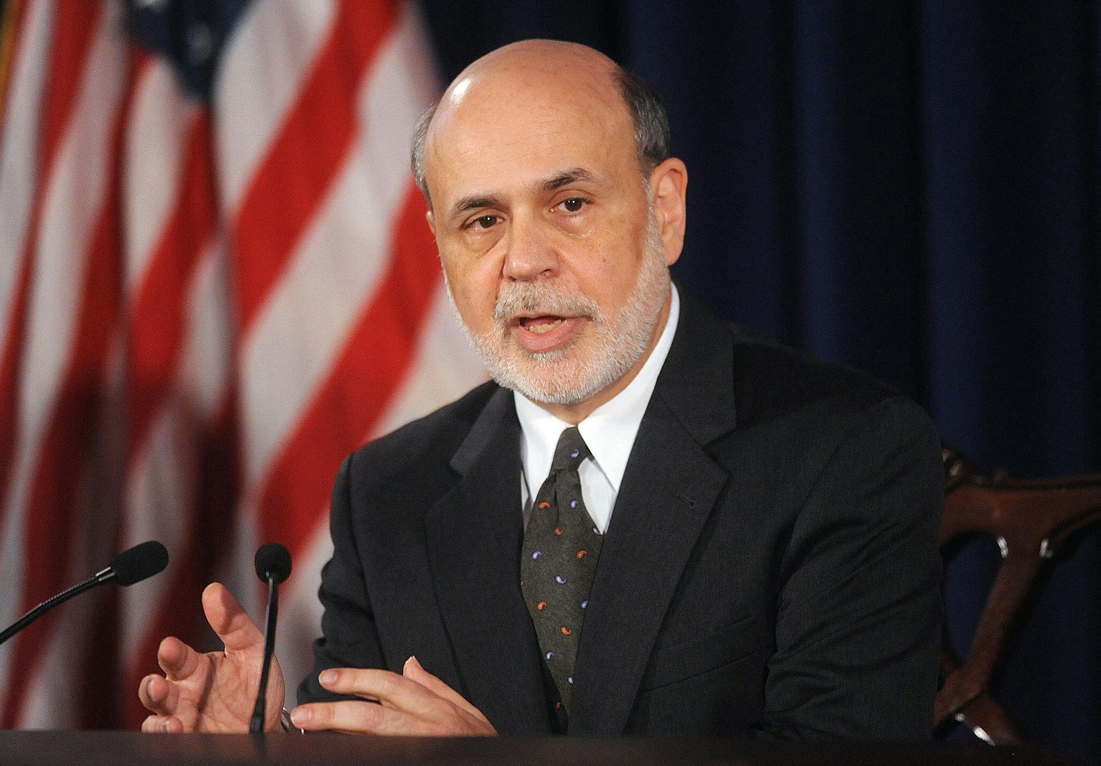 Federal Reserve Board Chairman Ben Bernanke speaks at a news conference June 19, 2013 at the Federal Reserve System in Washington, DC.
