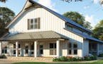 Home plan: Barn-inspired country charm