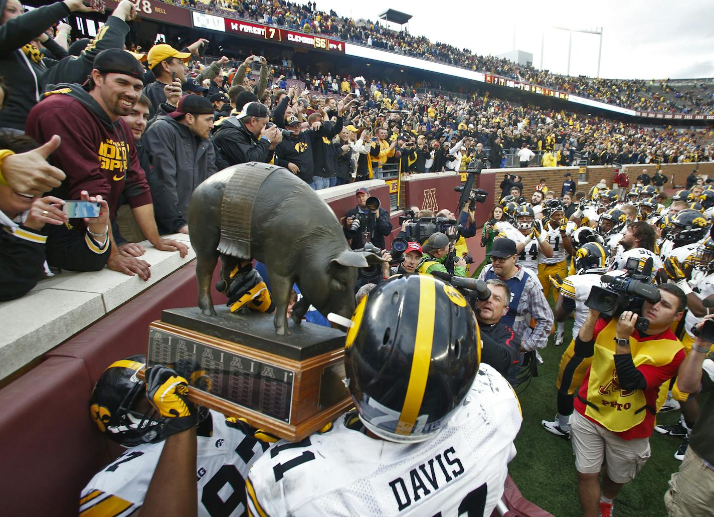 Floyd lives in Iowa for now.