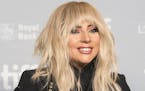 Lady Gaga appears during a camera call before the press conference for "Gaga: Five Foot Two" at the Toronto International Film Festival, in Toronto on