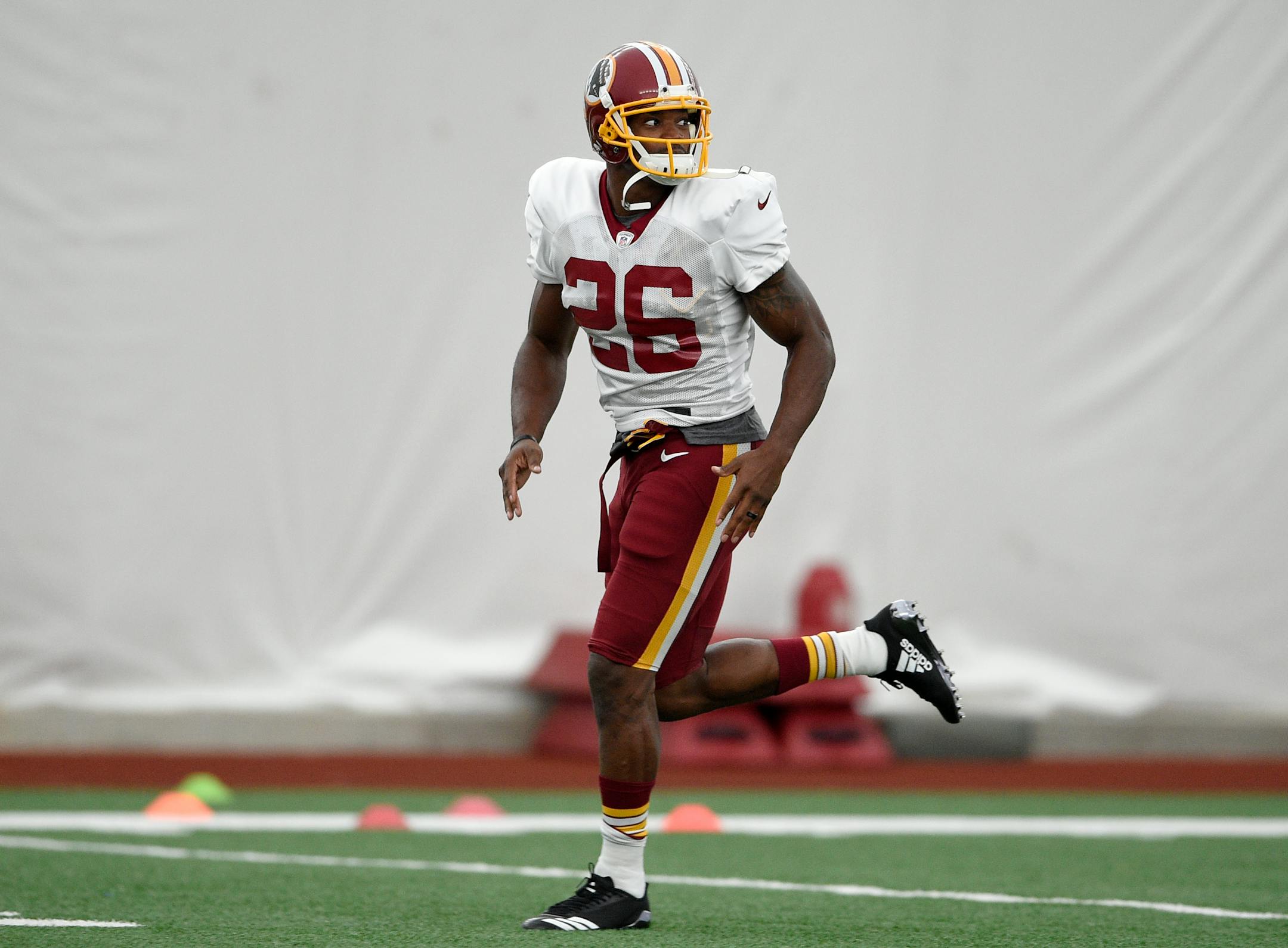 Washington running back Adrian Peterson