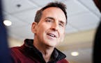 Former Gov. Tim Pawlenty spoke at the Edina Country Club on the Future of Work at a joint meeting of the Chambers of Commerce for Bloomington, Eden Pr