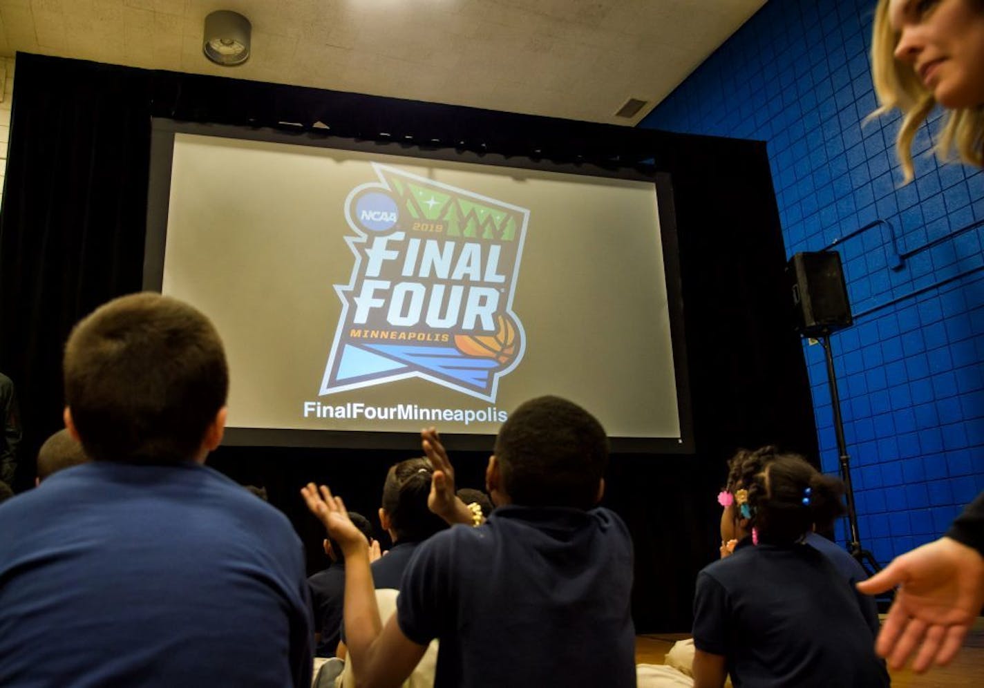 The NCAA Final Four logo is unveiled.