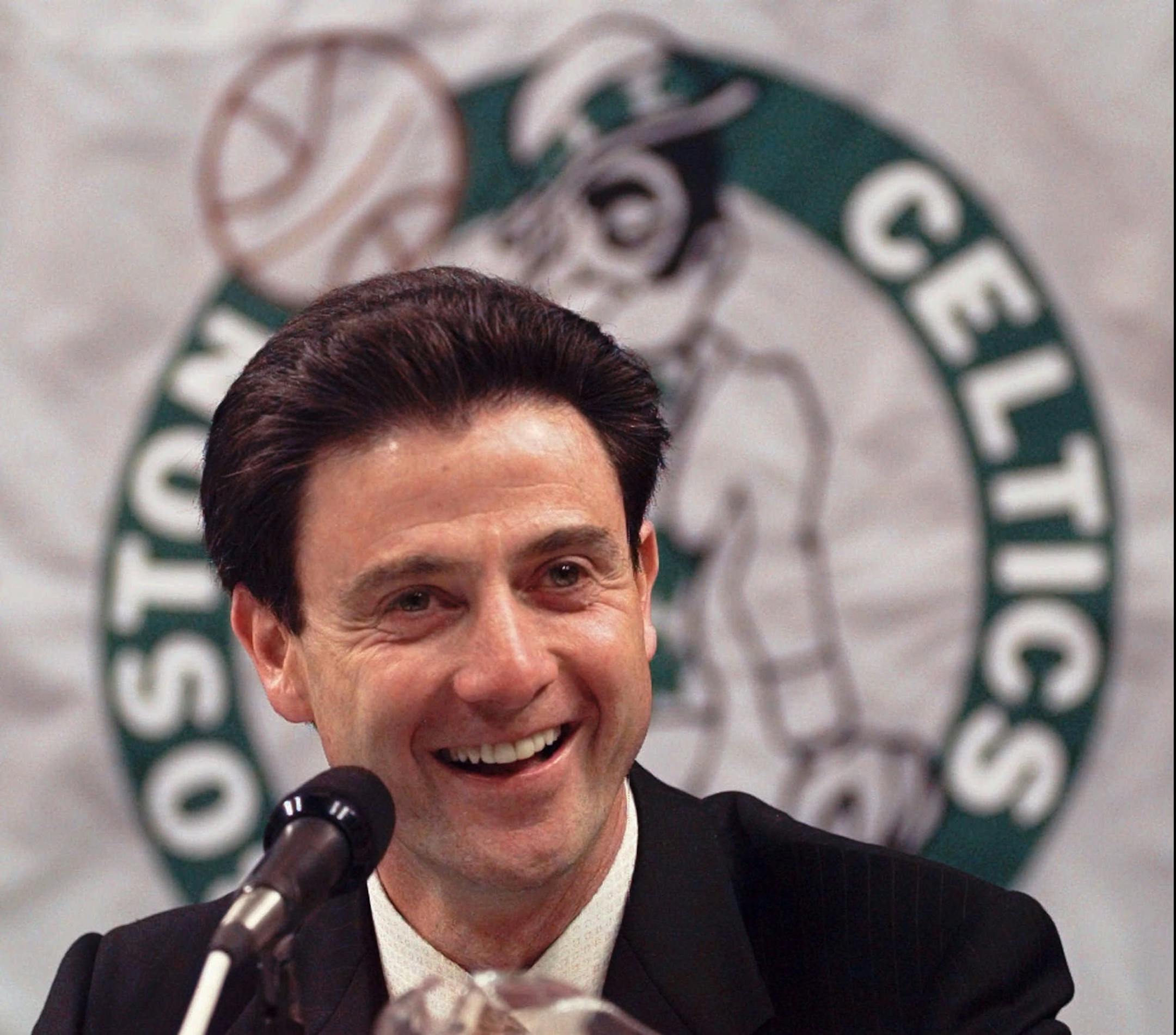 Rick Pitino had a lot to smile about when he took over as Celtics coach. But in the end ... not so much.
