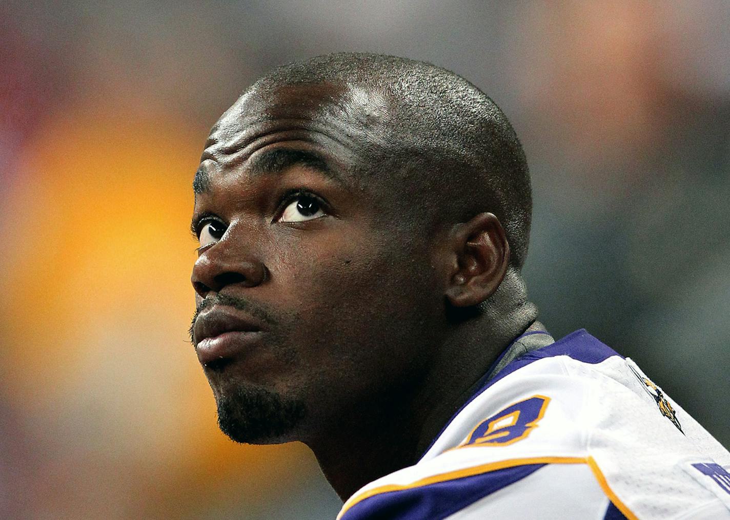 Vikings running back Adrian Peterson