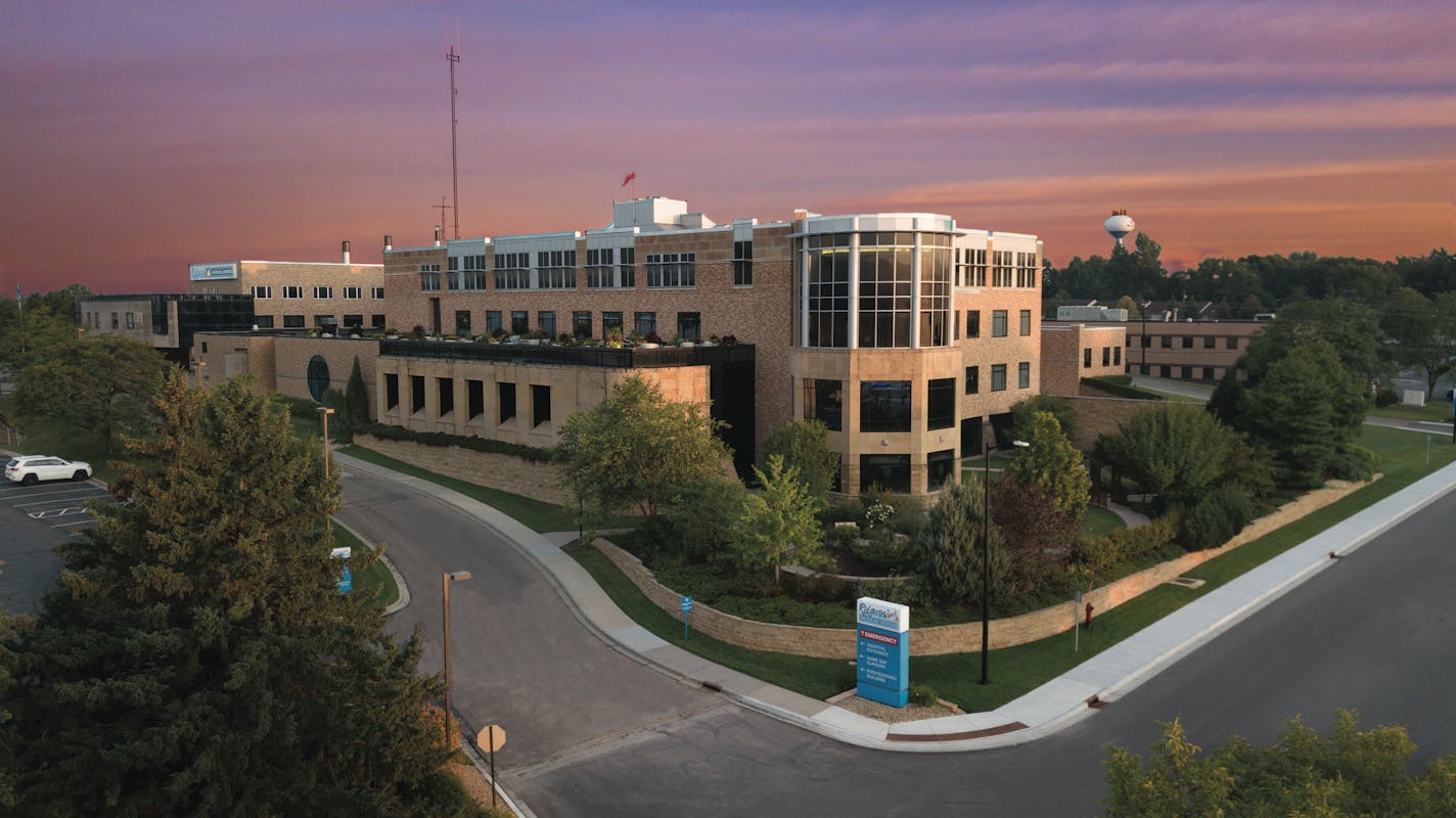 The Ridgeview Medical Center in Waconia, where legislation will allow a change in how the hospital uses 20 of its licensed hospital beds.