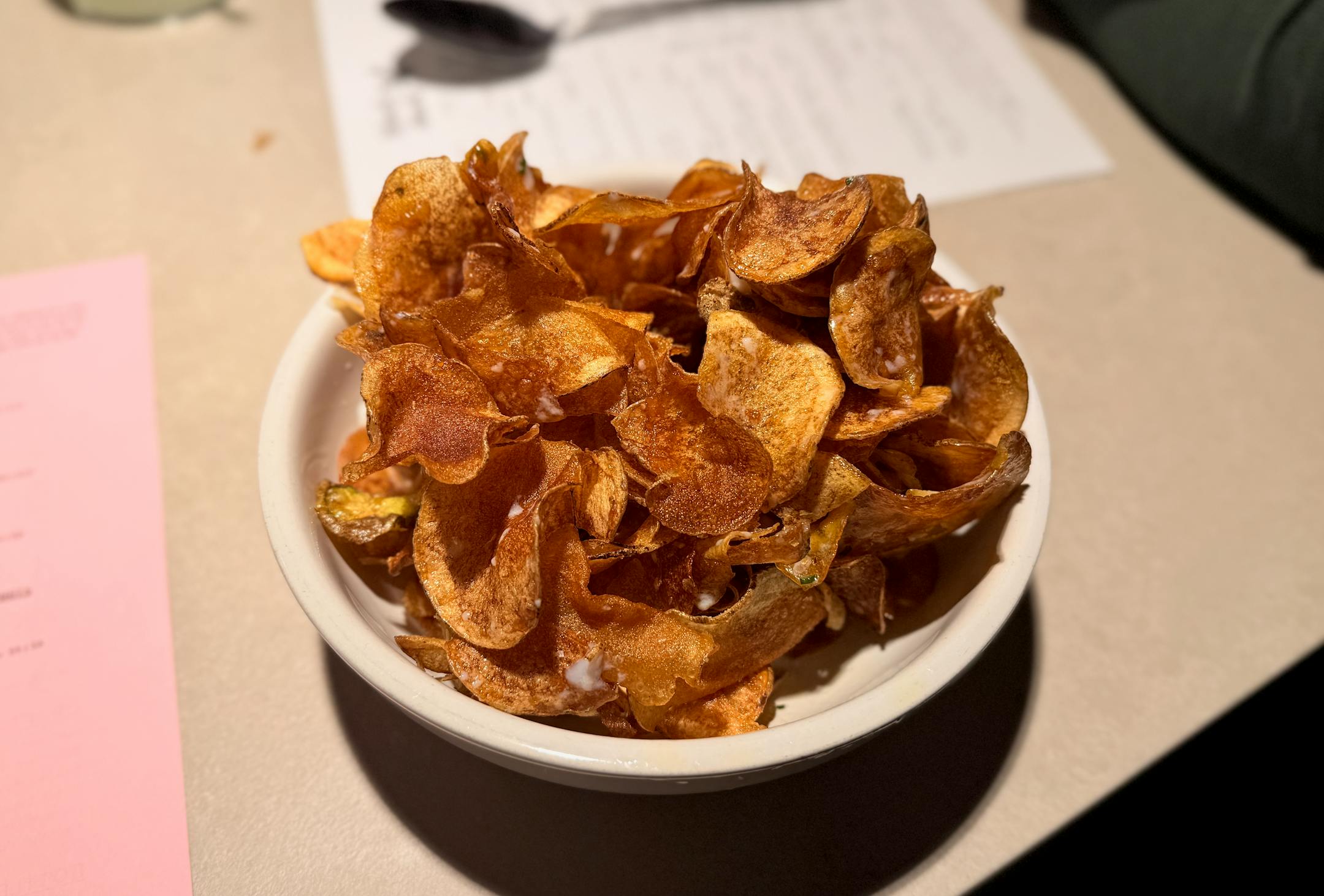 Egg & Chips at Black Duck Spirits & Hearth in Minneapolis