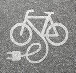 Parking lot sign E-Bike E Bike Ebike park electric bike electro bicycle eco friendly transport
