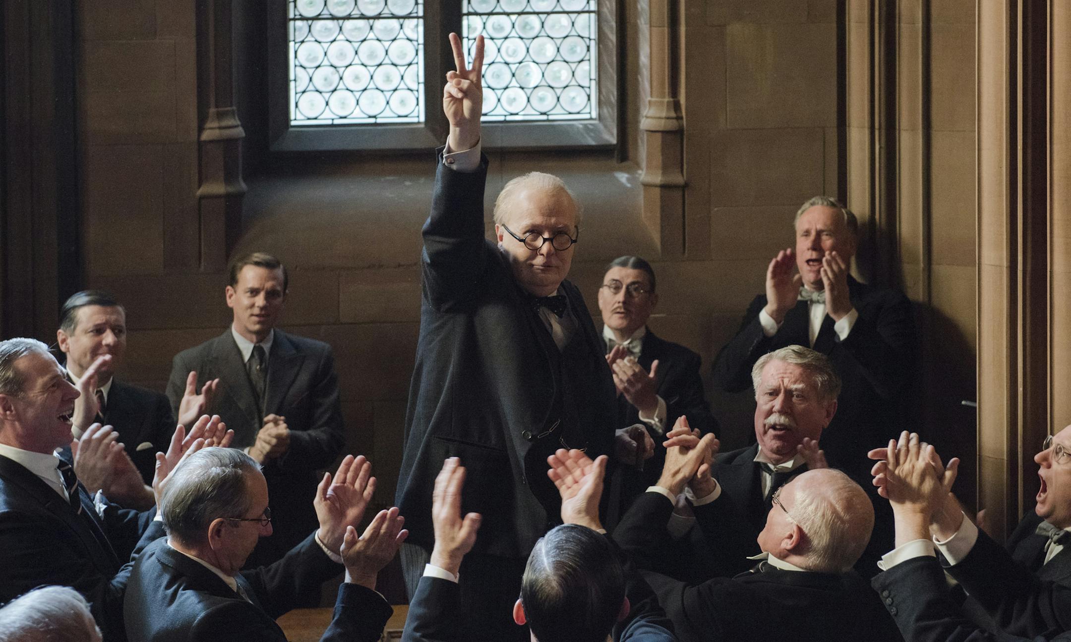 Gary Oldman stars as Winston Churchill in director Joe Wright's DARKEST HOUR, a Focus Features release.
Credit: Jack English / Focus Features