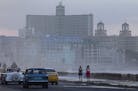 During the fall and winter season cold fronts often drench the Malecon with high waves. (Matias J Ocner/Miami Herald/TNS)