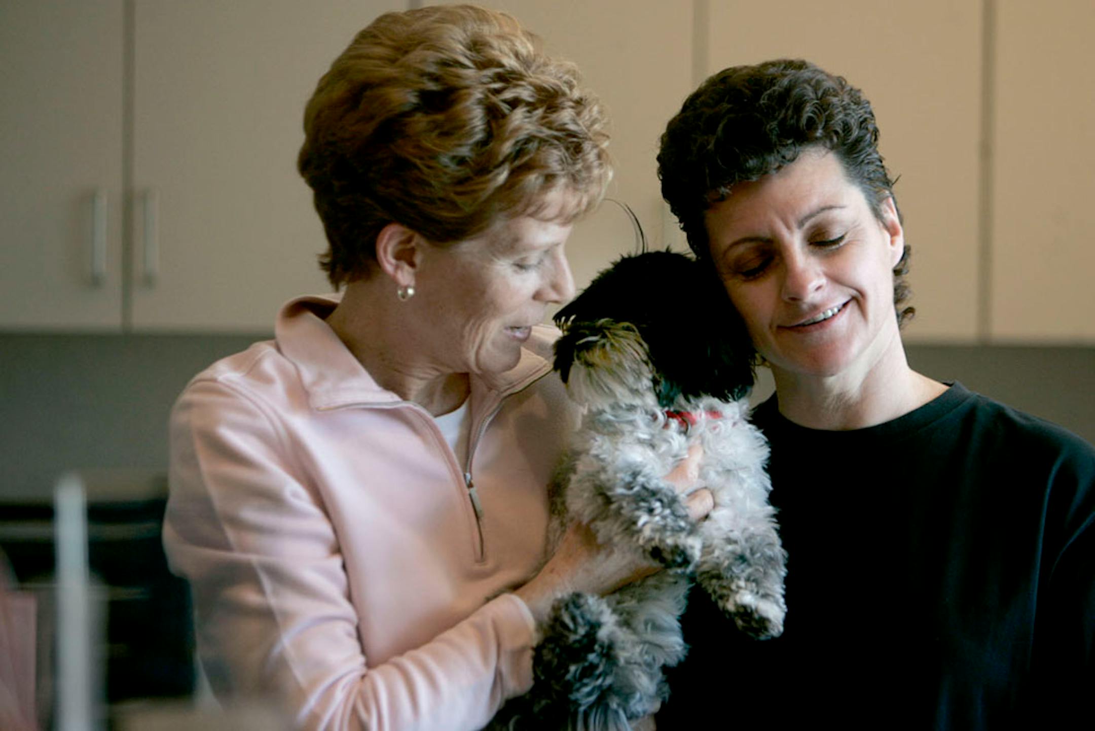 Susan Brendemohl and Tracy Andrews say they have the most pampered pup in America.