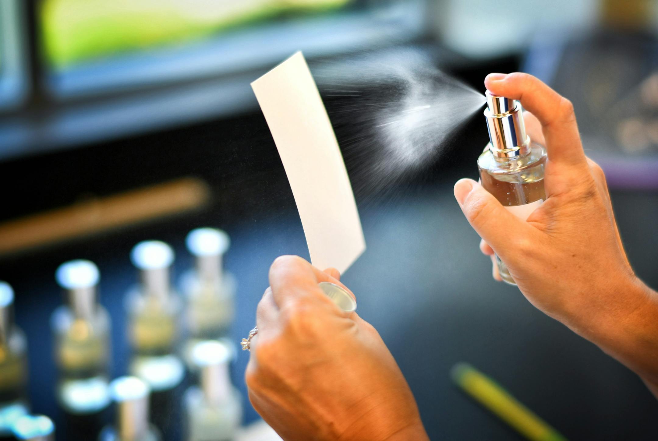 Curio chemist Ashley Eriksen ran stability tests on fragrances — she subjected samples to harsh conditions and tested the scents.