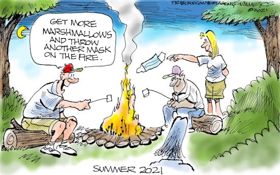 Editorial cartoon: Dana Summers on summer 2021