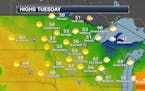 Tuesday Weather Outlook