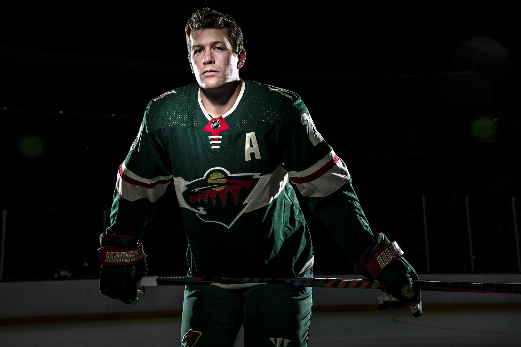 Minnesota Wild Ryan Suter. ] CARLOS GONZALEZ • cgonzalez@startribune.com – September 13, 2018, St. Paul, MN, Xcel Energy Center, NHL, Minnesota Wild Media Day
