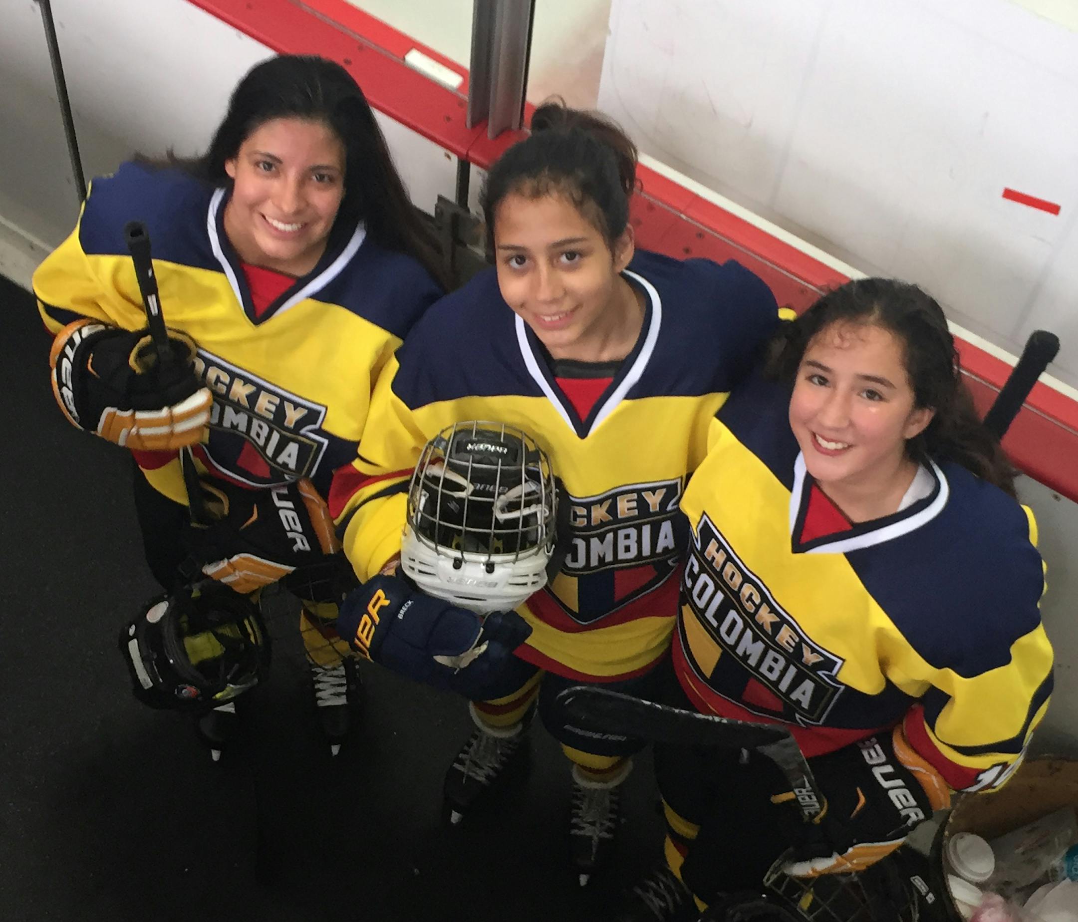From left, Tori Thorson, Bella Sampsell and Caitlin Breen. Submitted photo