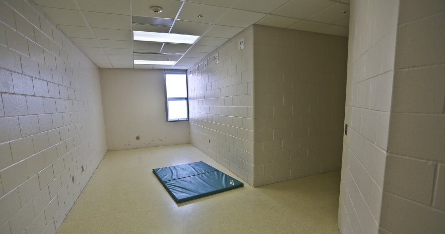 A Maplewood school built this classroom for a single student: an 8-year-old autistic boy whose behavior was too extreme for a regular class. Two adults spent their days teaching him to communicate. A year later, the boy moved to another school.