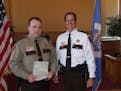 Brian Krook with Washington County Sheriff Bill Hutton Credit: Washington County Sheriff's Office, 2013