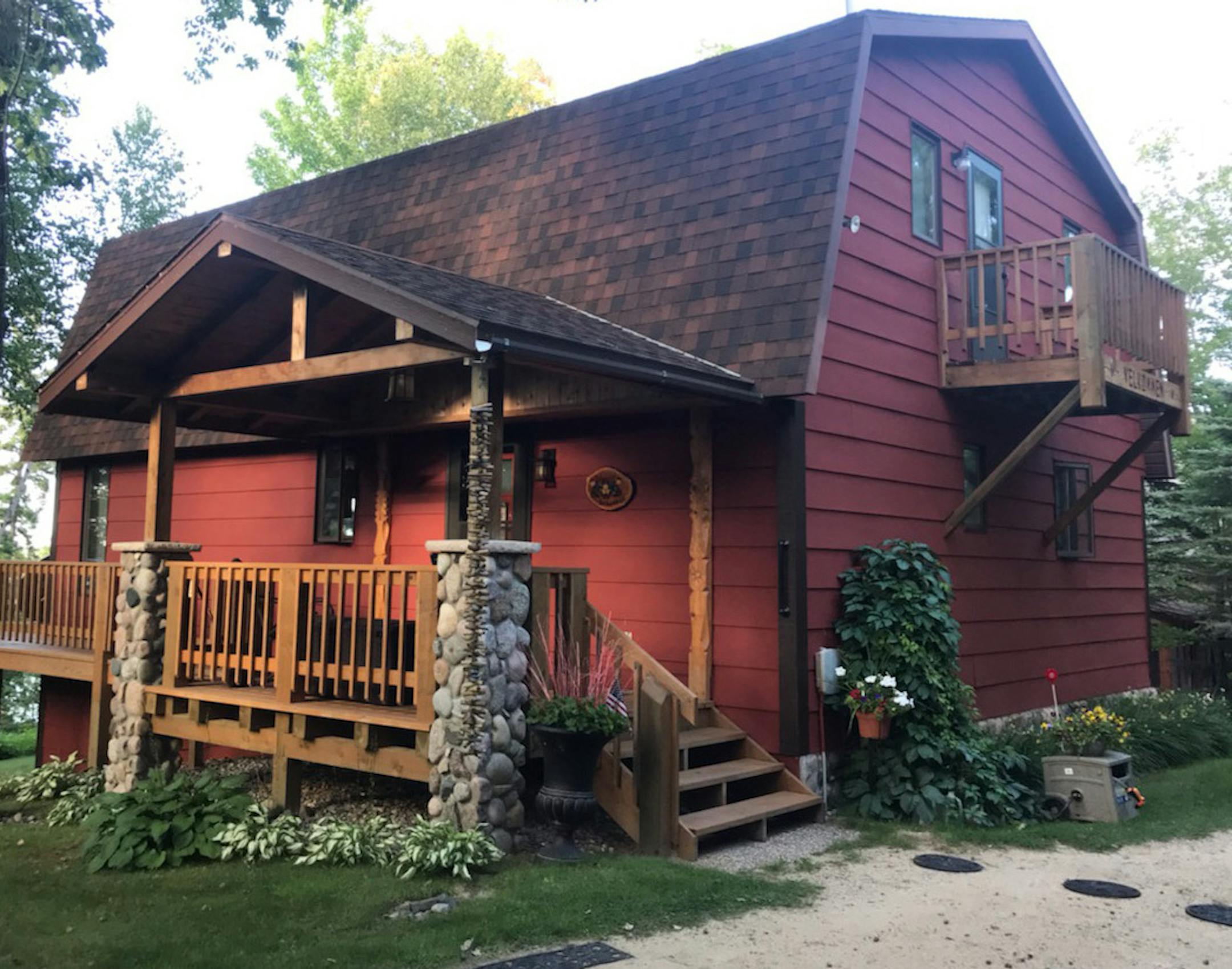 The cabin owner bought into property acquired by the Luther Seminary of St. Paul, class of 1932.