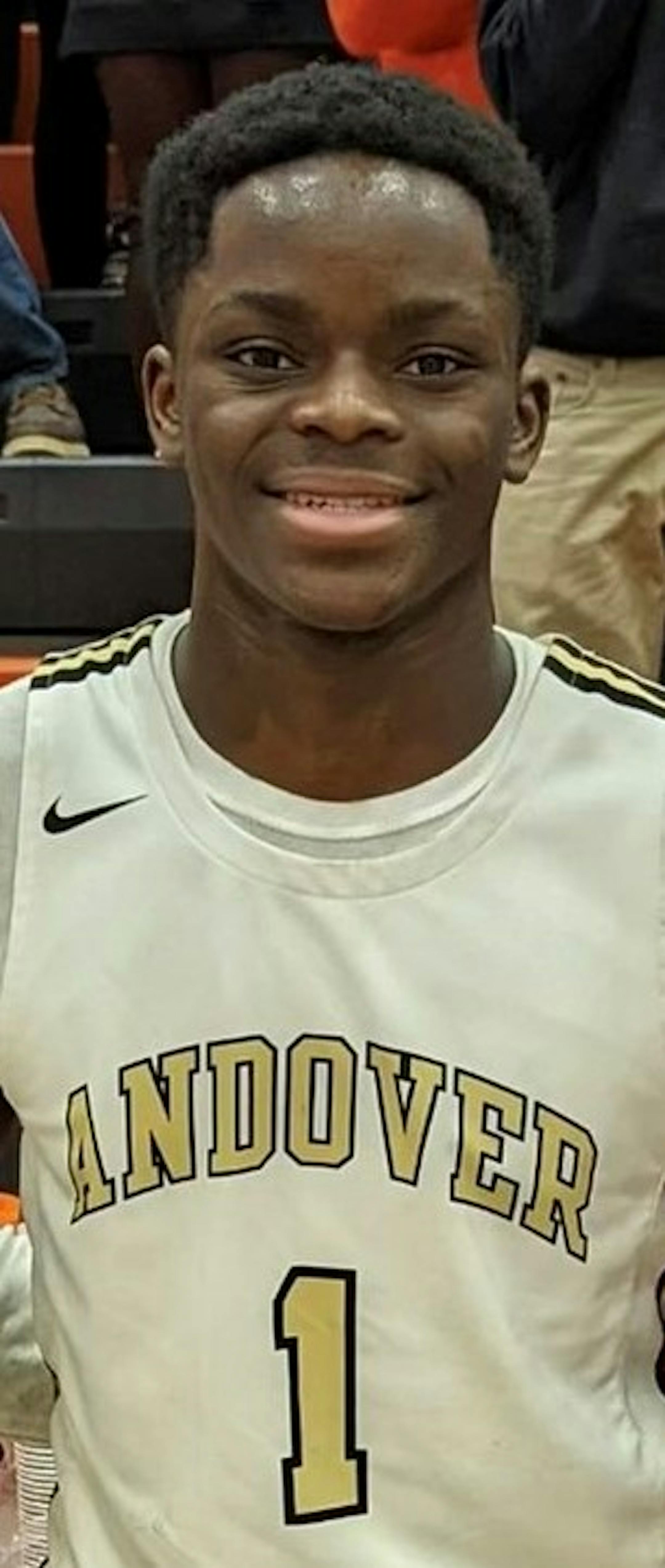 Sam Musungu of Andover