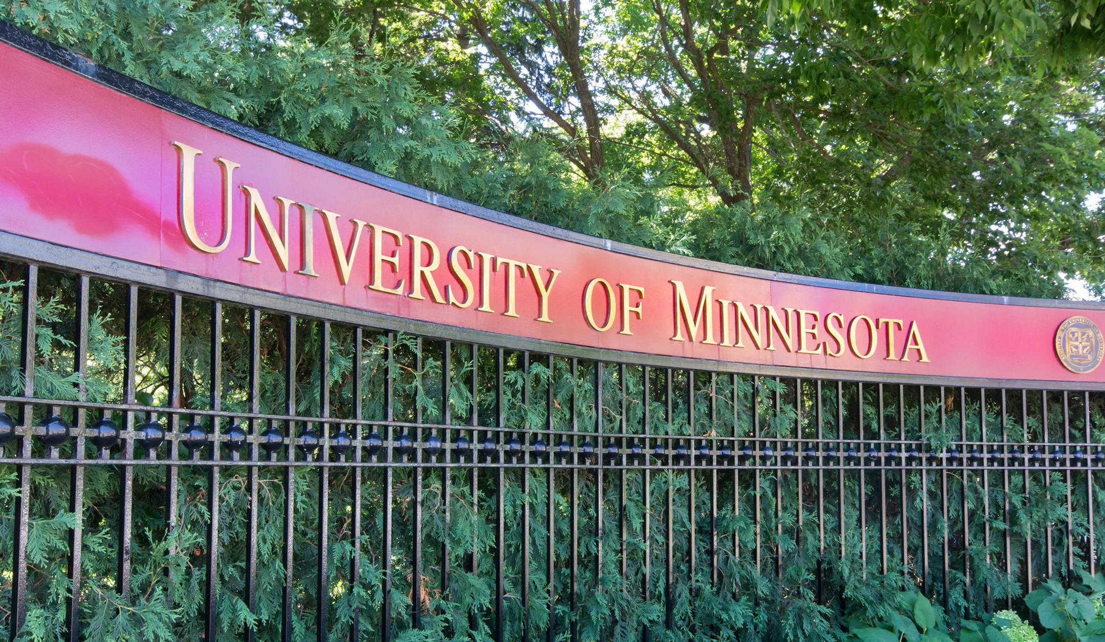 iStockphoto.com
Entrance to the campus of the University of Minnesota