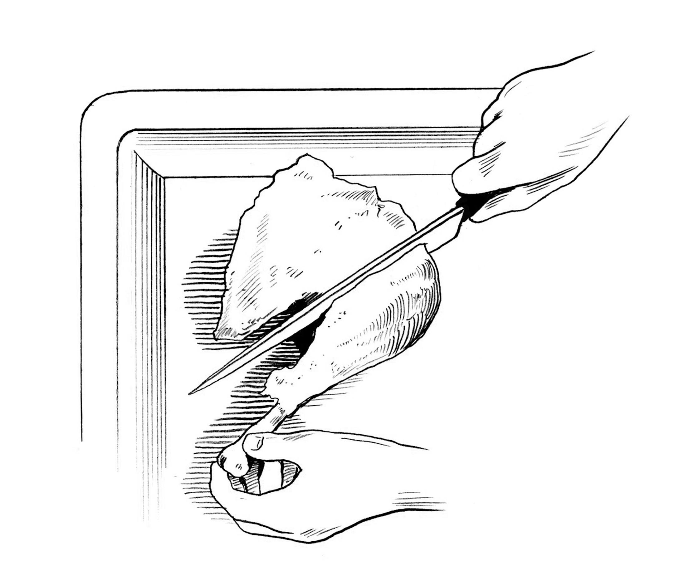 Credit:JOE McKENDRY How to carve a turkey, step by step. Step 1.