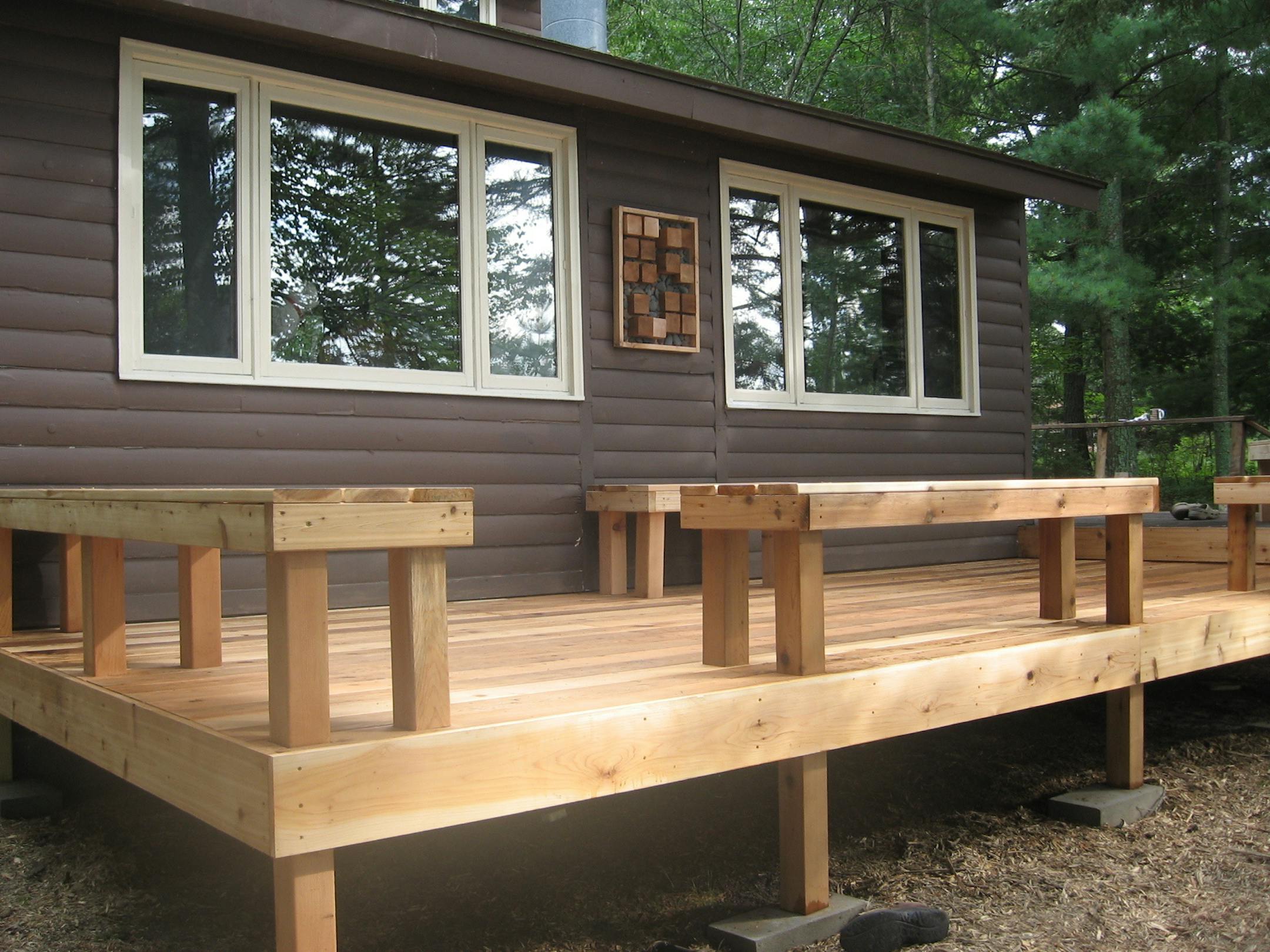 The Brackin family cabin.