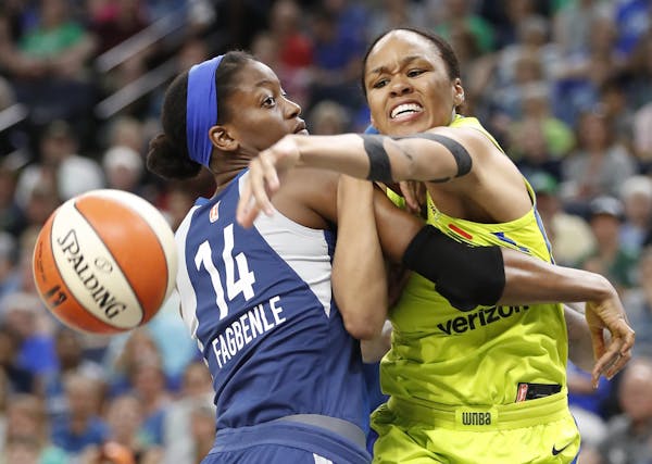 Minnesota Lynx forward Temi Fagbenle and the rest of the team are on a three-game skid heading into Sunday's game at LA.