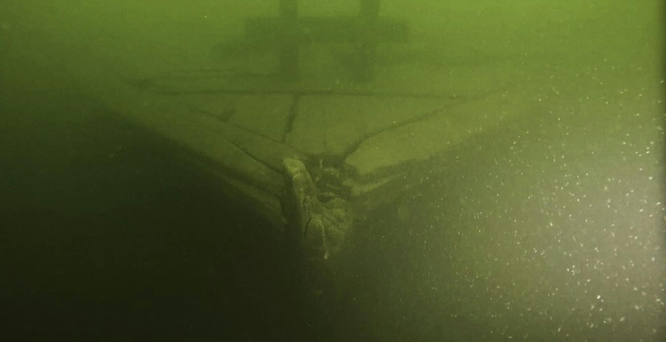 The Wayzata Bay wreck at the bottom of Lake Minnetonka stems from a "lively" September storm in 1879.