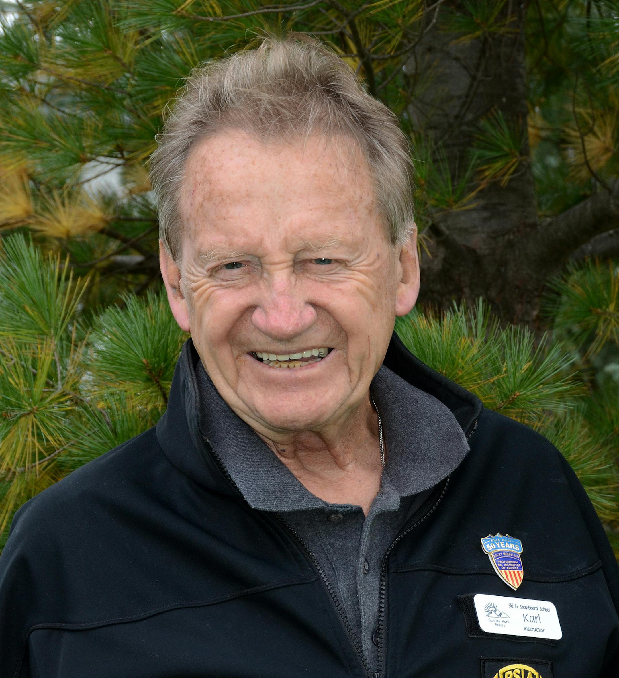 Karl Lepping is an 83-year-old ski instructor from Big Lake, Minnesota. ) ] Joey McLeister,Special to the Star Tribune,Big Lake,MN September24,2014