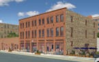 The Hillman building and adjacent Porter Electric Warehouse will be renovated to include retail and office space.
Courtesy Paster Properties