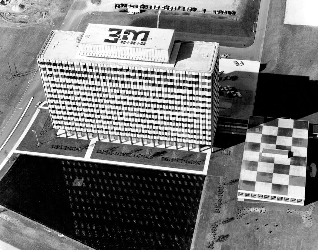 3M headquarters in Maplewood in January 1963.