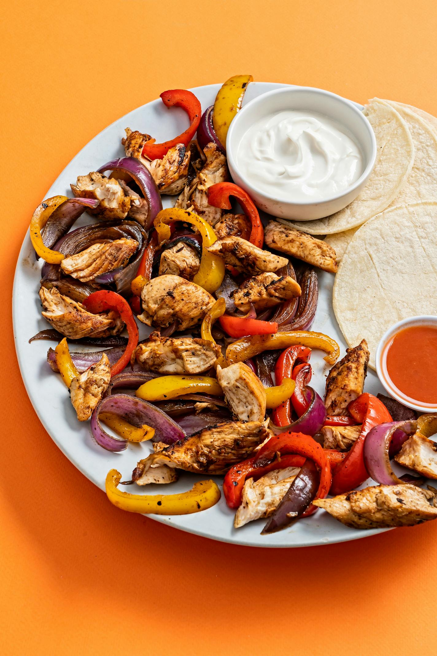 Chicken Tender Fajitas. MUST CREDIT: Photo by Scott Suchman for The Washington Post.