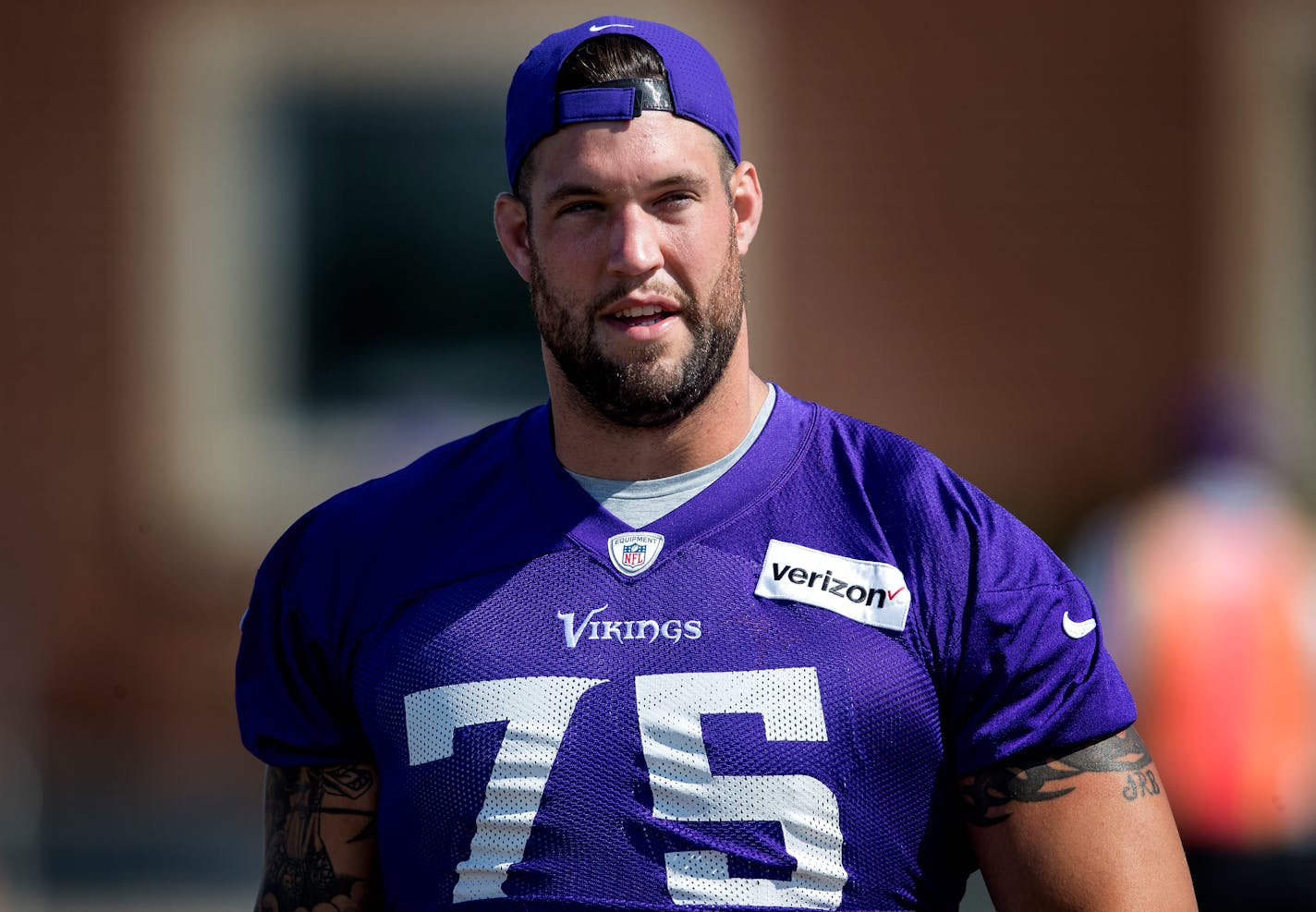 Alex Boone was cut Saturday by the Vikings.