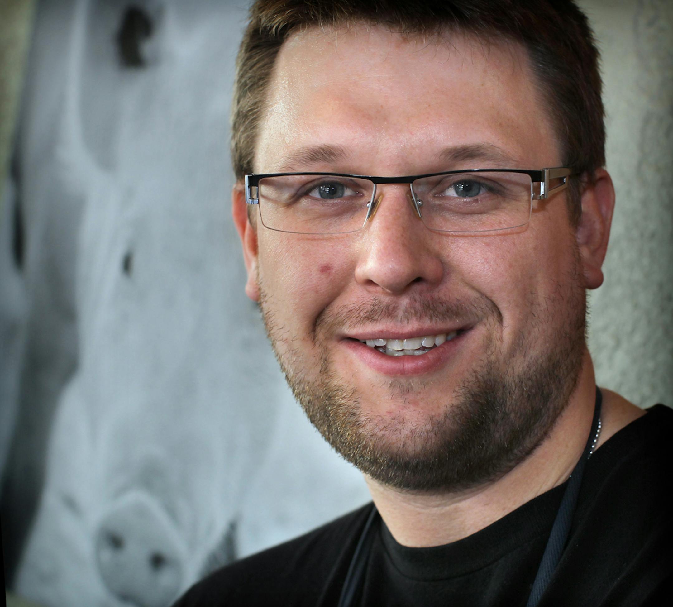 Erick Harcey, Victory 44. ___ For the eighth year of the Taste Special Section called Taste 50, we talk about 50 movers and shakers in the foodie world. Portraits of faces and hands help tell the story of the folks. [ TOM WALLACE ‚Ä¢ twallace@startribune.com _ Assignments #20023383A_ May12, 28 2012_ SLUG: taste50_0524_ EXTRA INFORMATION: CQ'ed