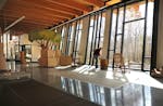 Three Rivers Park District will unveil the new Eastman Nature Center on Oct. 14 at Elm Creek Park Reserve in Dayton, Minn. Staff were busy getting rea
