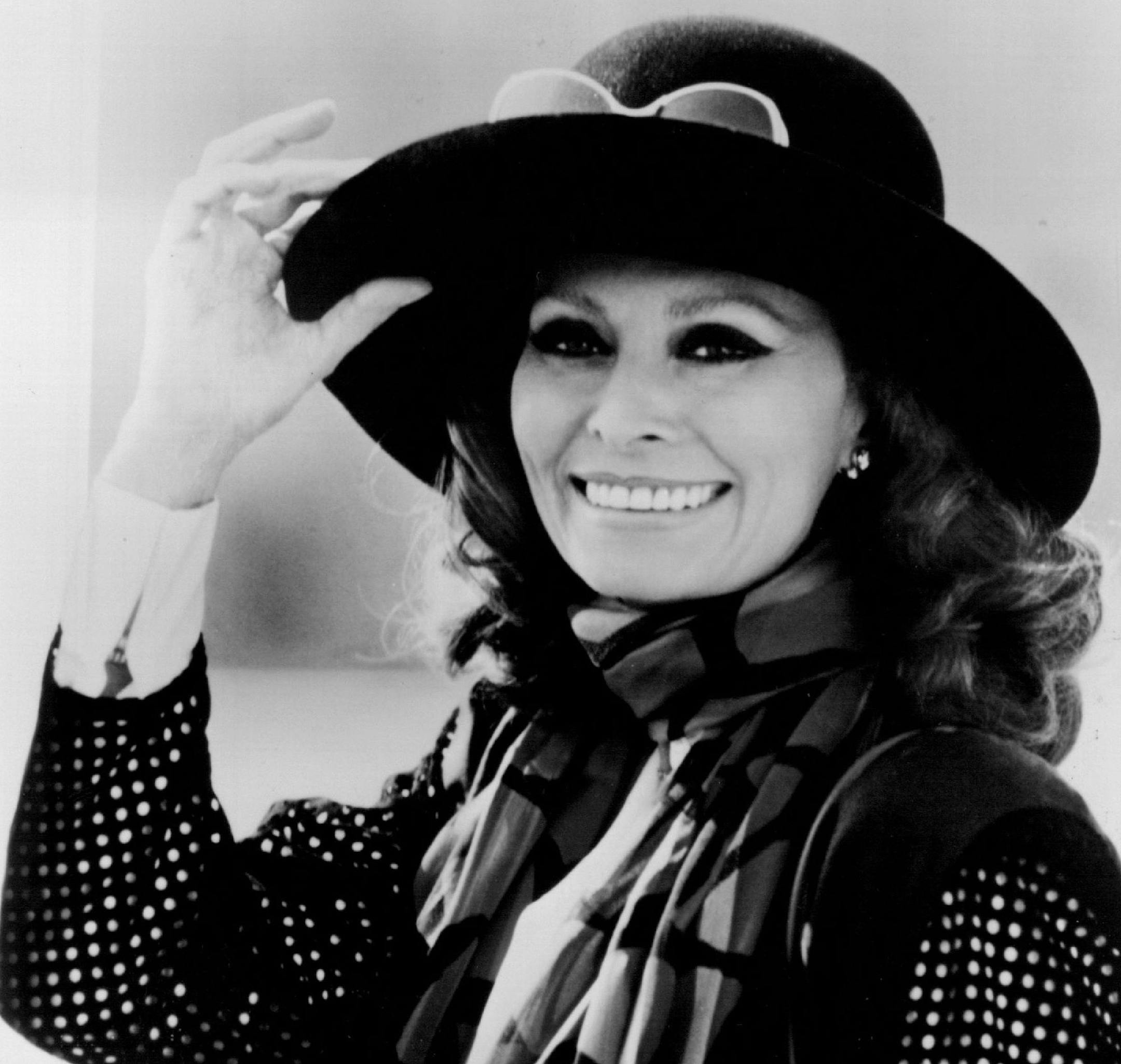 Salute, Sophia -- Beauty. . .Mediterranean warmth and grace. . .superb acting talent. Add them all together and you can only get Sophia Loren, Oscar-winning performer and quinessential Italian woman. She'll be in the spotlight again this fall, this time at a gala "Salute to Italy" event, starting September 16 in over 500 JCPenney stores. Miss Loren will help kick off the event with appearances in stores and in national print advertising.