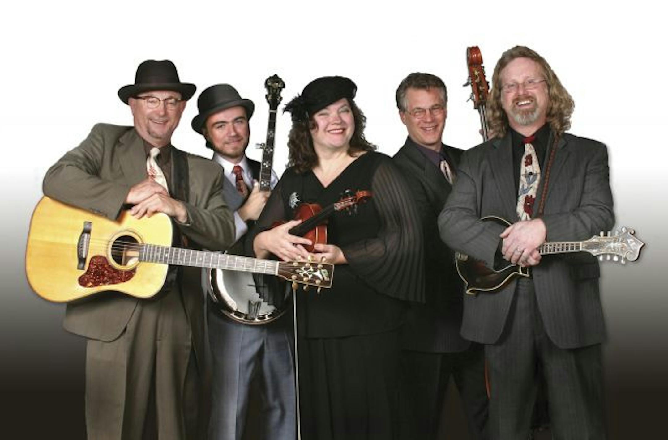 Monroe Crossing: Art Blackburn, guitar; Benji Flaming, banjo; Lisa Fuglie, fiddle; Mark Anderson, bass; Matt Thompson, mandolin