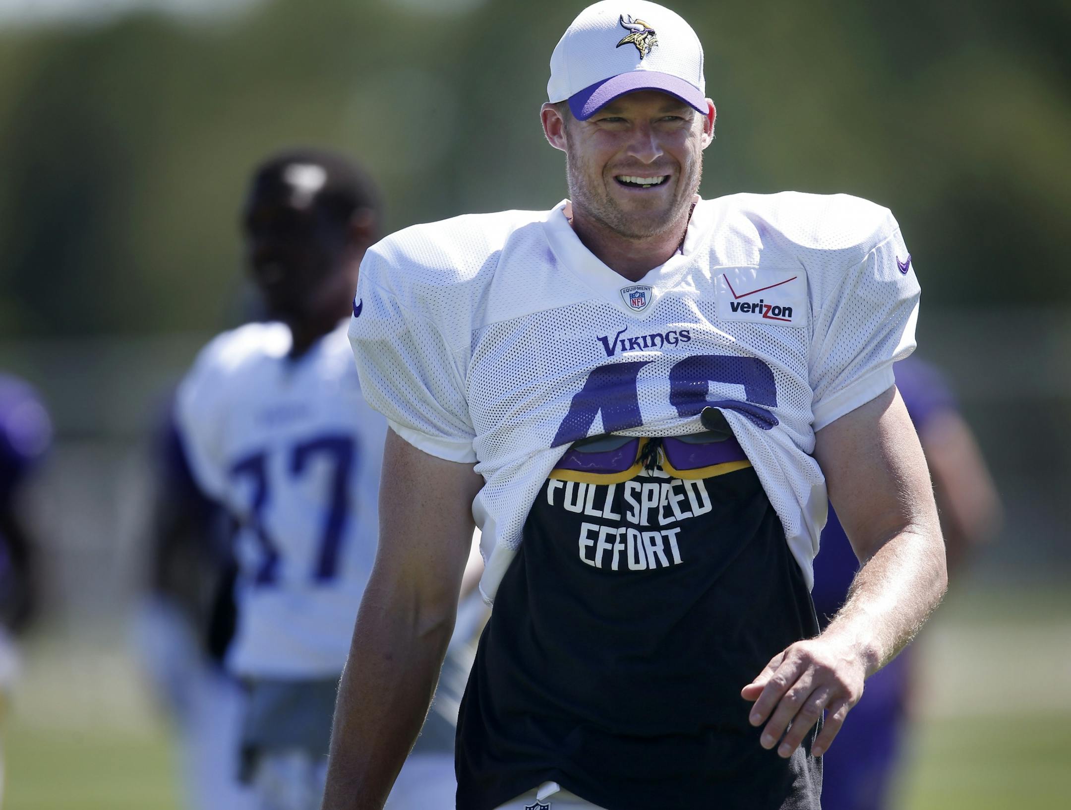 Long snapper Cullen Loeffler took the high road after being released by the Vikings on Monday. “This organization has done a lot for me,” he said.